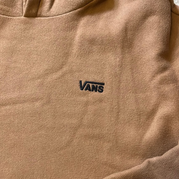 VANS brands, light brown cush comfy hoodie with kangaroo pocket, so soft - Picture 2 of 10